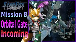 StarFox Assault - Mission 8 | Orbital Gate: Incoming (Gold Difficulty)