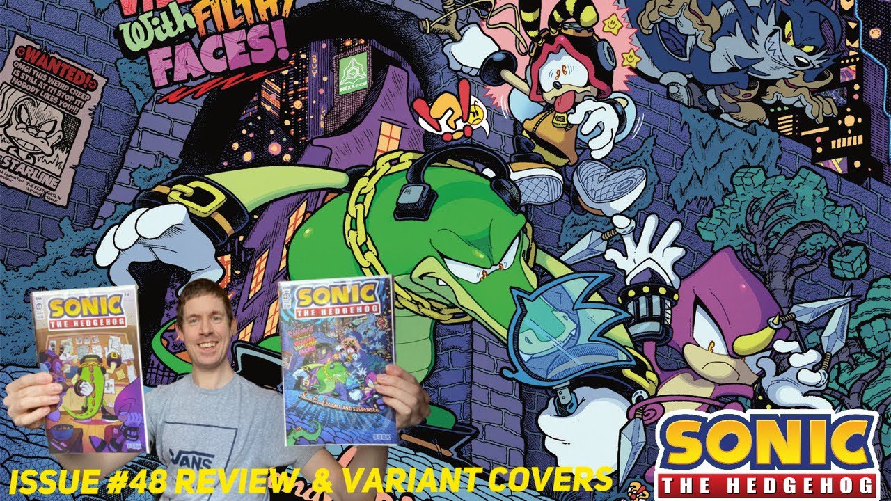IDW Sonic Issue 48 Review & Variant Covers (Contains Spoilers)