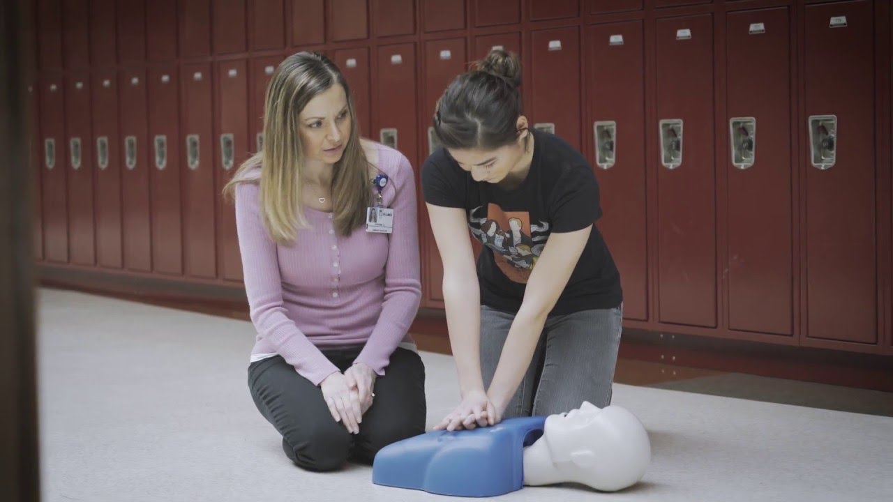 Learn Hands Only Cpr With St Luke S Youtube