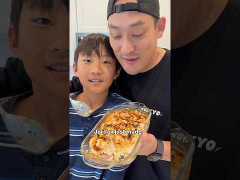 Volcano shrimp bake by Jordan