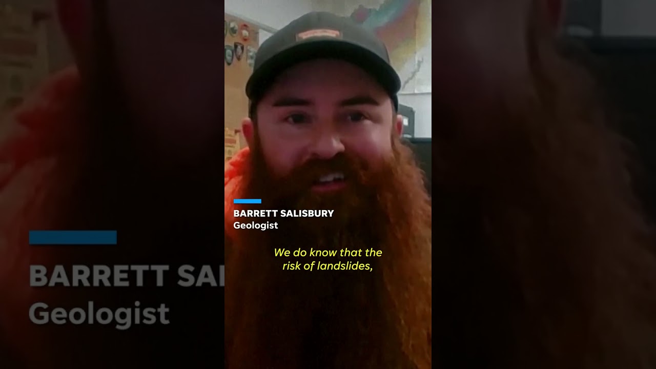 Crews searching for missing people following Alaska landslide #Shorts