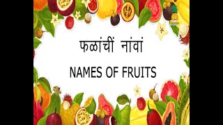Names of fruits in English and Konkani / फळांचीं नांवां इंग्लीश आनी कोंकणींत screenshot 3