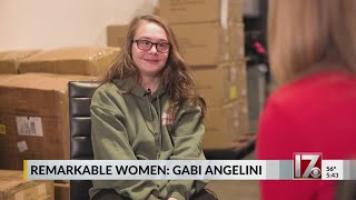 Meet Gabi Angelini: 1 of 4 finalists in CBS 17's Remarkable Women contest
