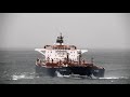 Crude Oil Tanker ST. HELEN arrives in A Coruña [4K]