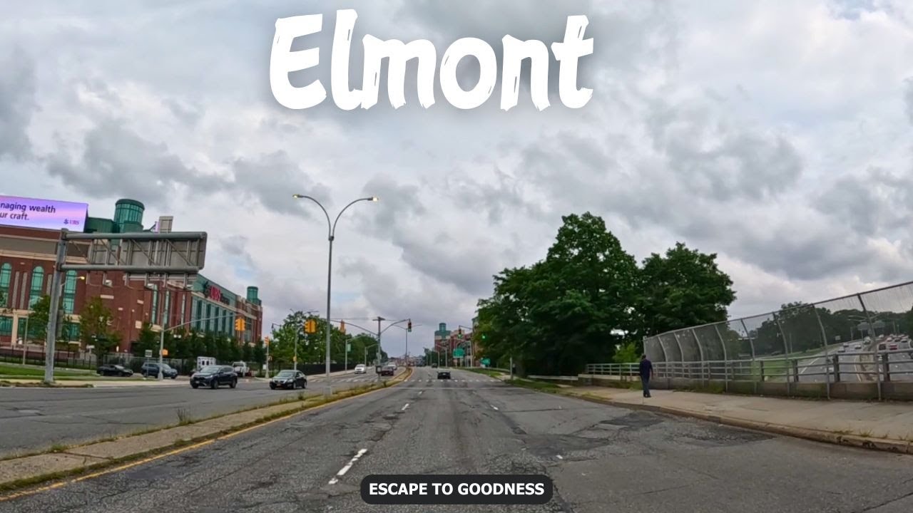 Belmont Stakes Hometown - Exploring Elmont NY in 4K