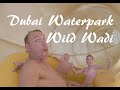 Dubai wild wadi waterpark in [4K] 🏊 the best rides ✔ 😵