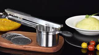 Stainless Steel Potato Ricer Cook Prepare Meals Elegantly
