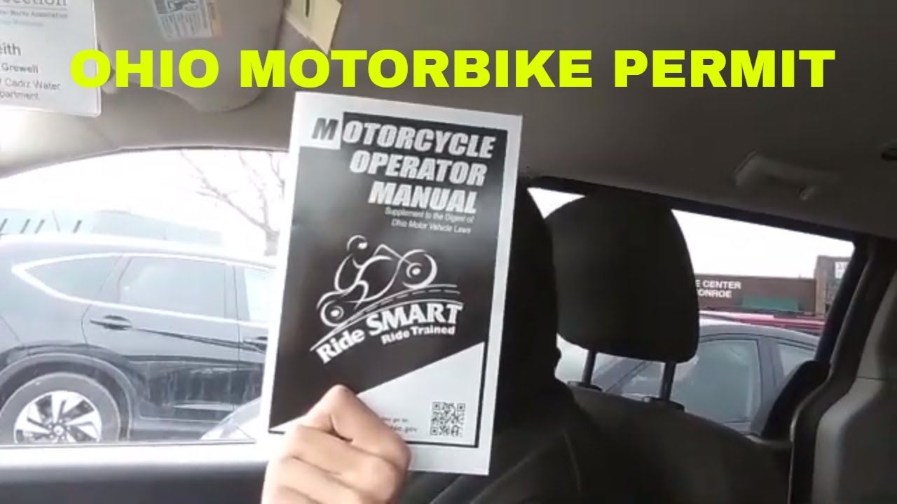 Ohio Motorcycle Permit - YouTube