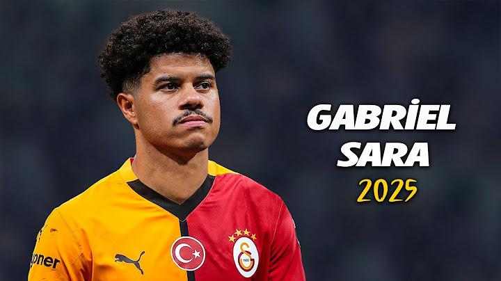 Gabriel Sara ● Fantastic Performance 2025 🇧🇷 Galatasaray 🔴🟡 Skills | Assists & Goals | HD