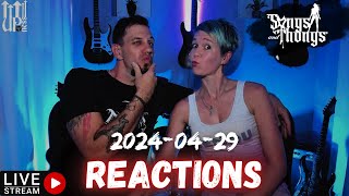 LIVE Music Reactions with Harry and Sharlene! Songs and Thongs