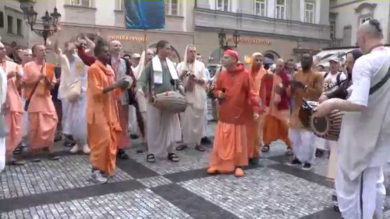 HH Kadamba Kanana Swami  Harinam Ruci   Prague 23052014
