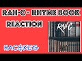 RAH C RHYME BOOK REACTION FIRE SONG DOPE ARTIST HAC KEG mp3