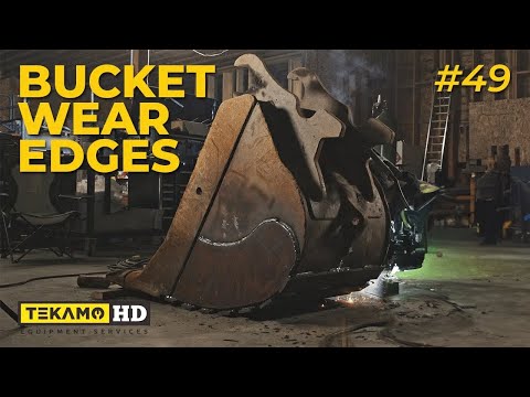 Replacing Wear Edges on a BUCKET! - (Cutting, Gouging, Grinding, Welding & More)