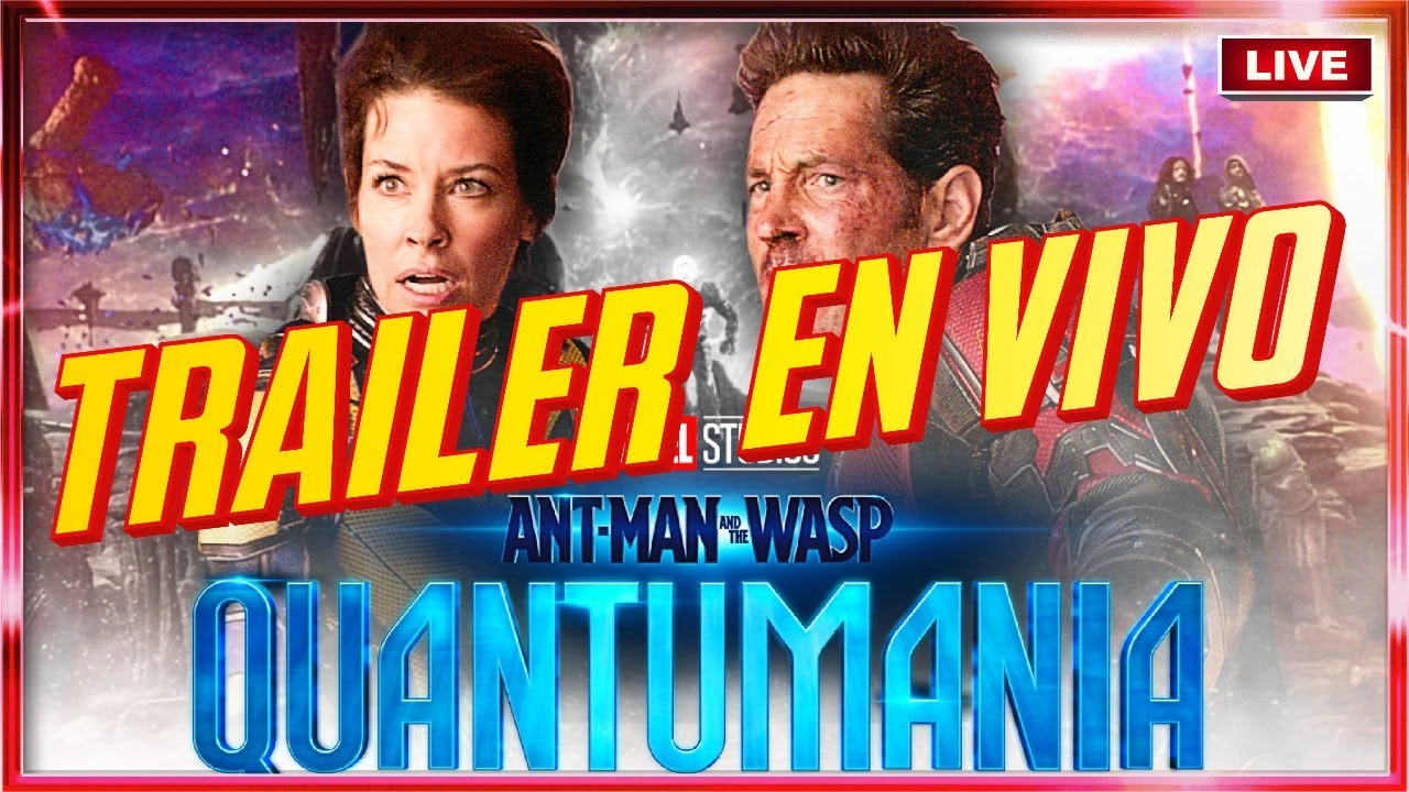🔴🔵TRAILER QUANTUMANIA EN VIVO🔴🔵ANTMAN 3 TRAILER FINAL reaccion en VIVO💥⤵️