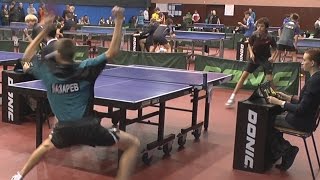 Арсений КИРИЧЕНКО vs Пётр ЛАЗАРЕВ, Настольный теннис, Table Tennis