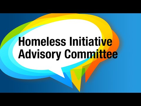 Homeless Initiative Advisory