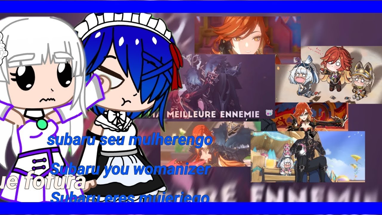 Rê:zero reagindo a memes do Capitano (as)