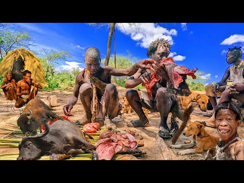 inside Hadzabe Tribe: Life of the Hunters,unseen Action from African Hadza