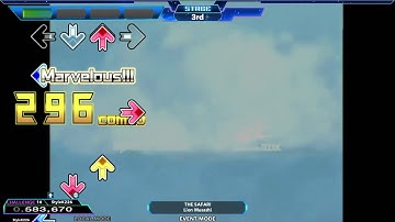 SM5.1/DDRXX: THE SAFARI / Lion Musashi Challenge Playthough AAA Perfect Full Combo