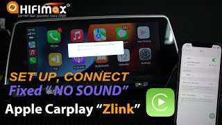 How to connect Wireless Apple CarPlay Zlink fixed "No Sound" Apple Carplay set up Troubleshoot! screenshot 4