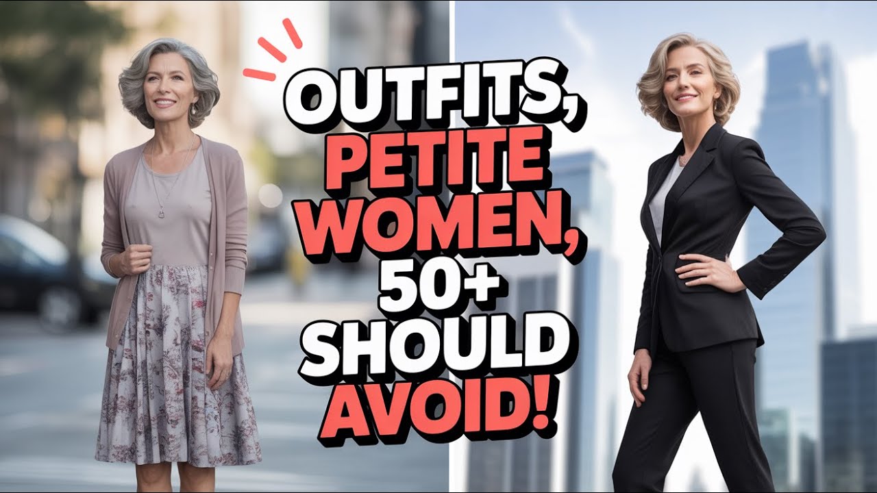 16 Fashion Mistakes PETITE Women Over 50+ NEED To Avoid!