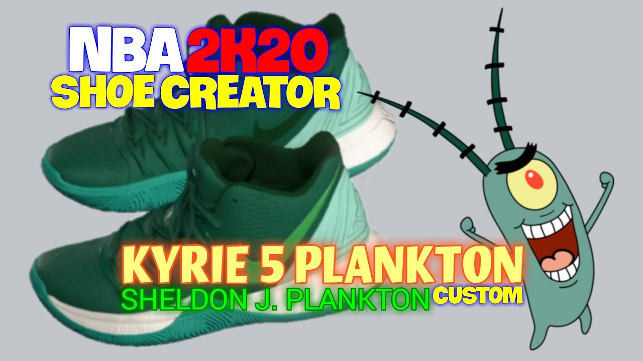 How To MAKE Kyrie 5 SpongeBob In NBA 2k23 - Shoe Creator 