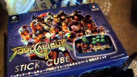 GamerNinjaX Unboxes: Soul Calibur 2 Hori Arcade Stick for Nintendo Gamecube (Japan Import)