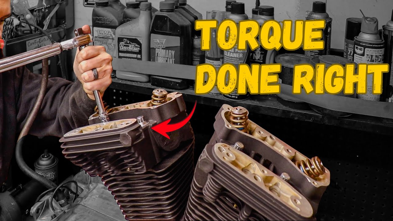 Torquing Harley Heads the RIGHT Way (Cometic Gaskets + Lifter Block