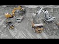 Caterpilllar 6015B And Liebherr 984 Excavators Loading Dumpers And  Trucks - Sotiriadis/Labrianidis