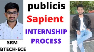 Publicis Sapient Internship Interview Experience || Fresher Interview Question || SRM || ECE