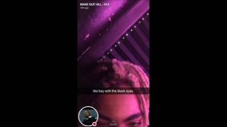 Xtentacion Snapchat Story