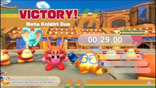 KIRBY FORGOTTEN LAND META KNIGHT CUP 29.00 WORLD RECORD