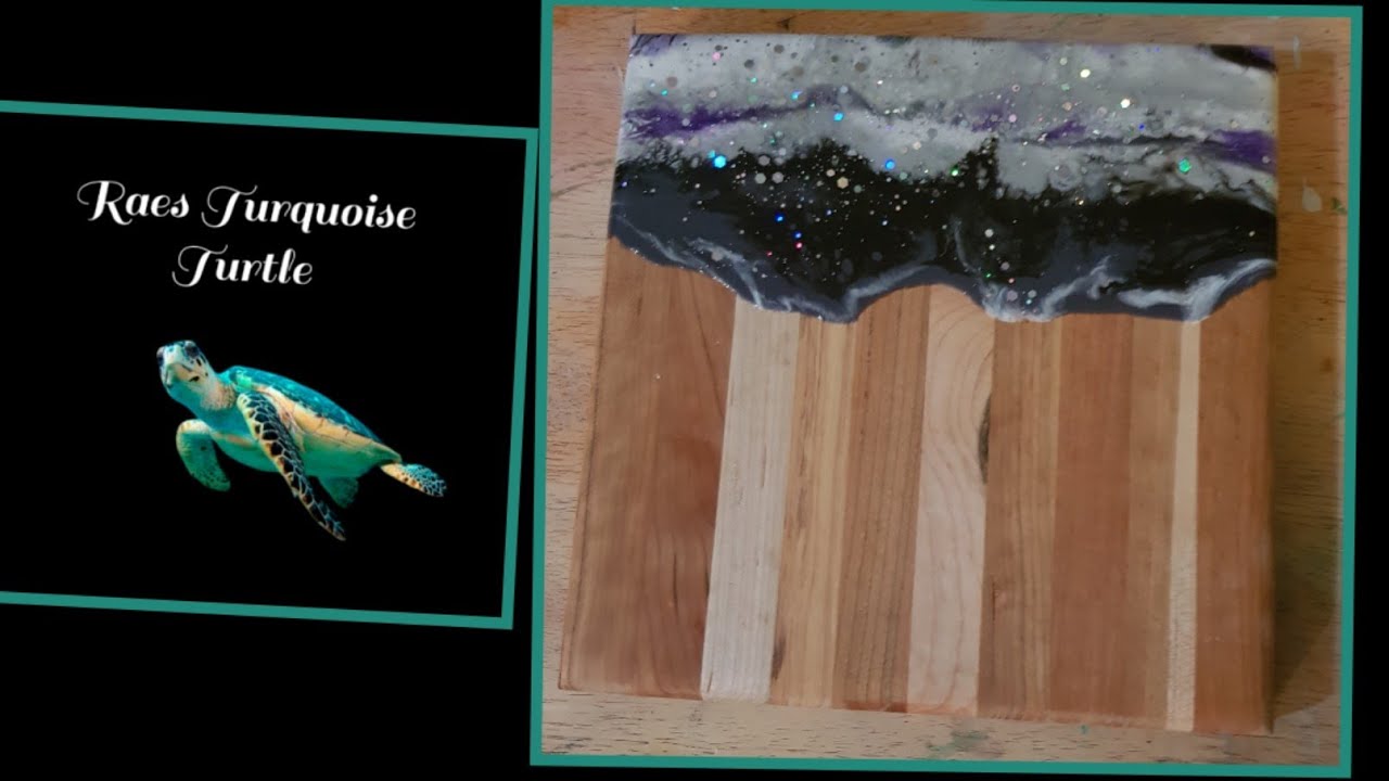 Epoxy Cheese Board, Resin Crafts, Resin Cutting board YouTube