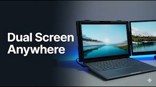 Turn any laptop into a DUAL-SCREEN setup | Siaviala KX2 14 inch laptop screen extender