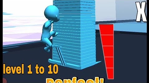 stack colors gameplay walkthrough | level 1 to 10 | I GAMER