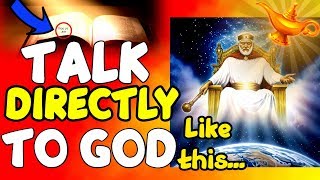 HIDDEN BIBLE TEACHING Explains How To TALK DIRECTLY TO GOD | COMMAND THE UNIVERSE! screenshot 1