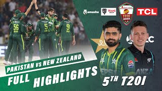 Full Highlights | Pakistan vs New Zealand | 5th T20I 2024 | PCB | M2E2U