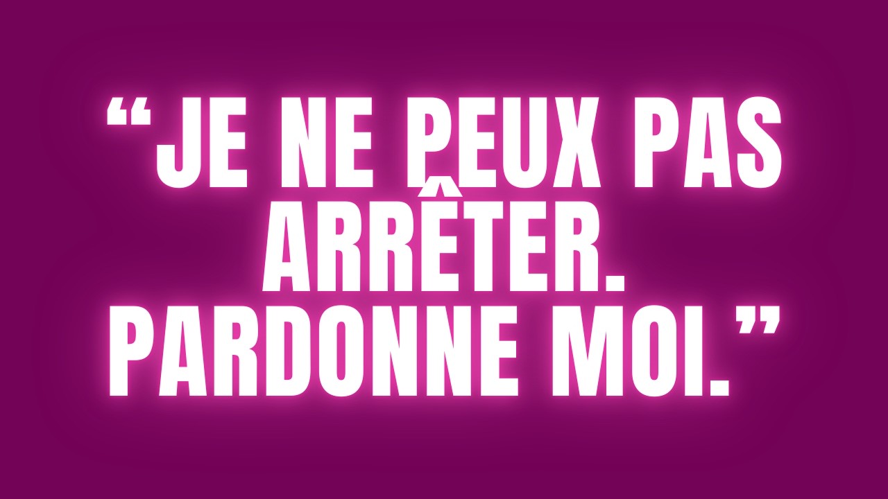 Il/Elle promet de changer mais ça se complique