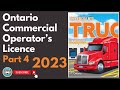 Ontario commercial drivers license practice test 4  canadian driver knowledge tests