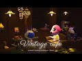 [모동숲 ASMR] 빈티지 카페 ☕️ | BGM | ACNH | 동물의숲