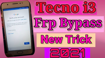 Tecno i3 Frp Bypass || Tecno i3 Frp Unlock Without Pc 2021 @VKTricks