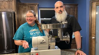 Unboxing and TestDriving Our New Meat Grinder!