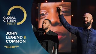 John Legend \& Common Perform 'Glory' in Honor of Black Lives Matter | Global Citizen Prize 2020