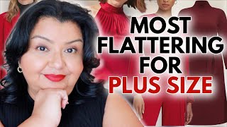 How To Style Fall's Hottest Color For Plus Size:  Red