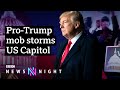 Violence in Washington DC as pro-Trump supporters storm US Capitol - BBC Newsnight