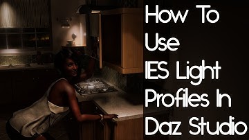Daz Studio Lighting Tutorial - IES Profiles