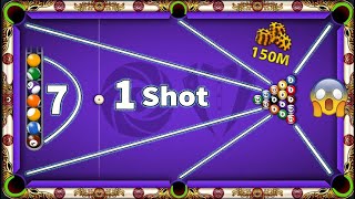 فينيسيا 7 كرات من اول ضربة 😂 هذا مدفع مو عصاية 8 ball pool screenshot 3