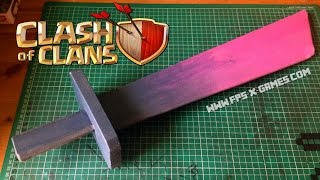 How To Make A Clash Of Clans Pekka Sword