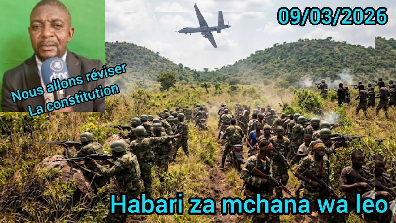 09/03 HABARI ZA LEO MOJA KWA MOJA KWENYE UWANJA WA VITA MASHARIKI MWA CONGO FAHAMU MENGI MCHANA HUU 