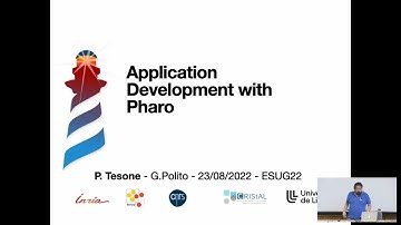 Application development with Pharo - ESUG 2022
